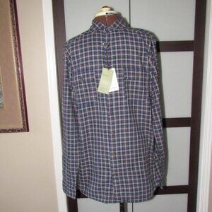 Mens Goodfellow Shirt.  Plaid. Mens M/Tall. NWT.